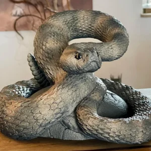 Rattlesnake on a Rock Cut (large format)