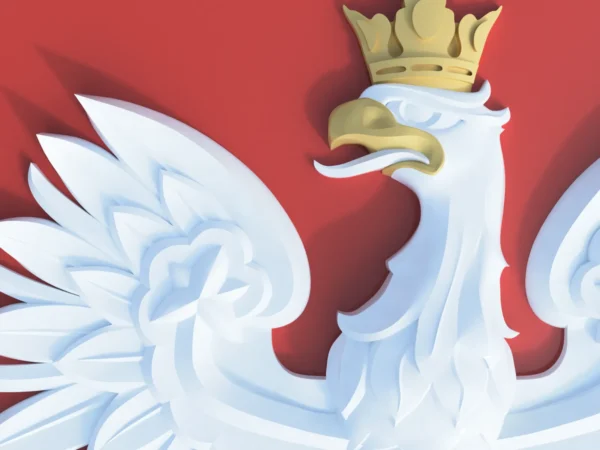 The coat of arms of Poland (Godło/Herb Polski)