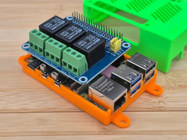 Raspberry Pi 5 - Waveshare 3x Relais HAT Housing by Nerdiy.de