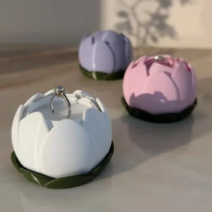 Blooming Flower Ring Box