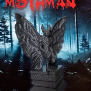 Mothman - Desk Statue - Fabled Creatures 03