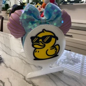 Rubber Duck Themed Headband Holder