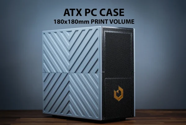 ATX PC Case - 180 x 180 mm print volume!