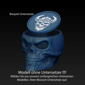 Skull - Coaster Holder