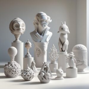 3D Printed Sculptures