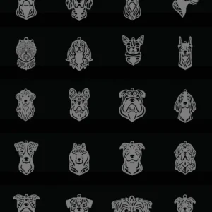 Dog pendants bundle